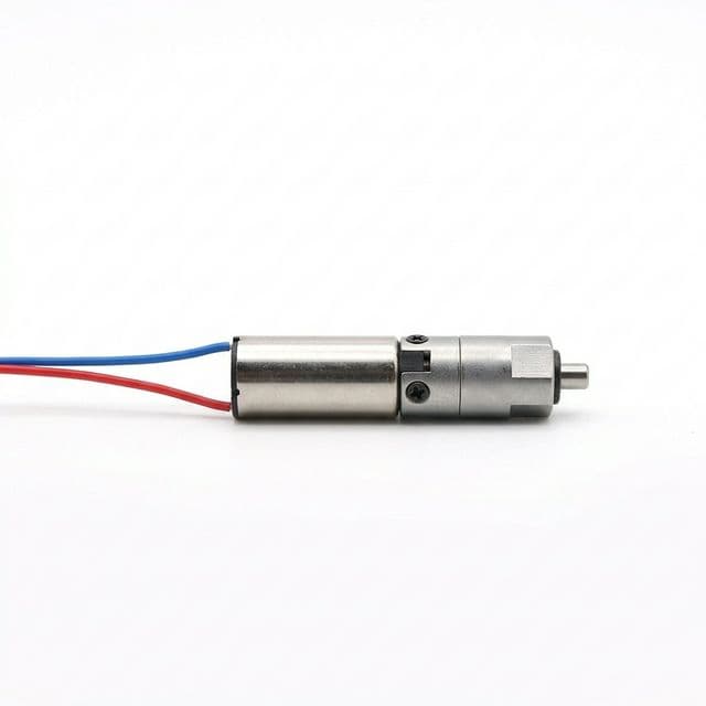 6mm metal gearmotor side profile for low-speed reduction targets