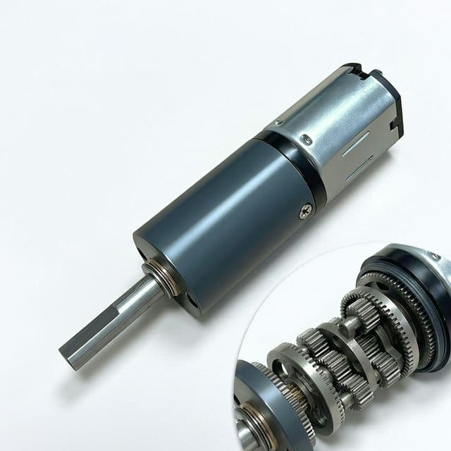 Planetary gearmotor cutaway for OEM customization review